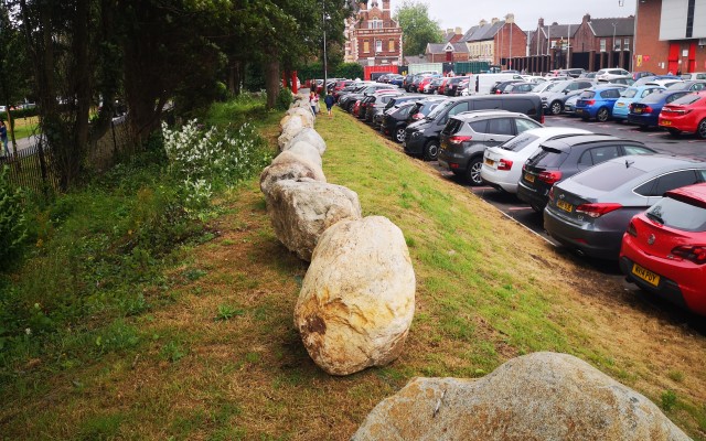 Large boulders supplied to Liverpool Fc